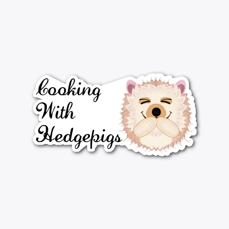 Giggling Hedgepig Sticker