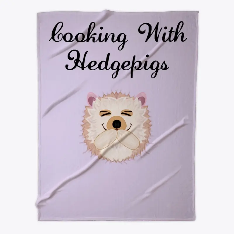 Giggling Hedgepig Fleece Blanket